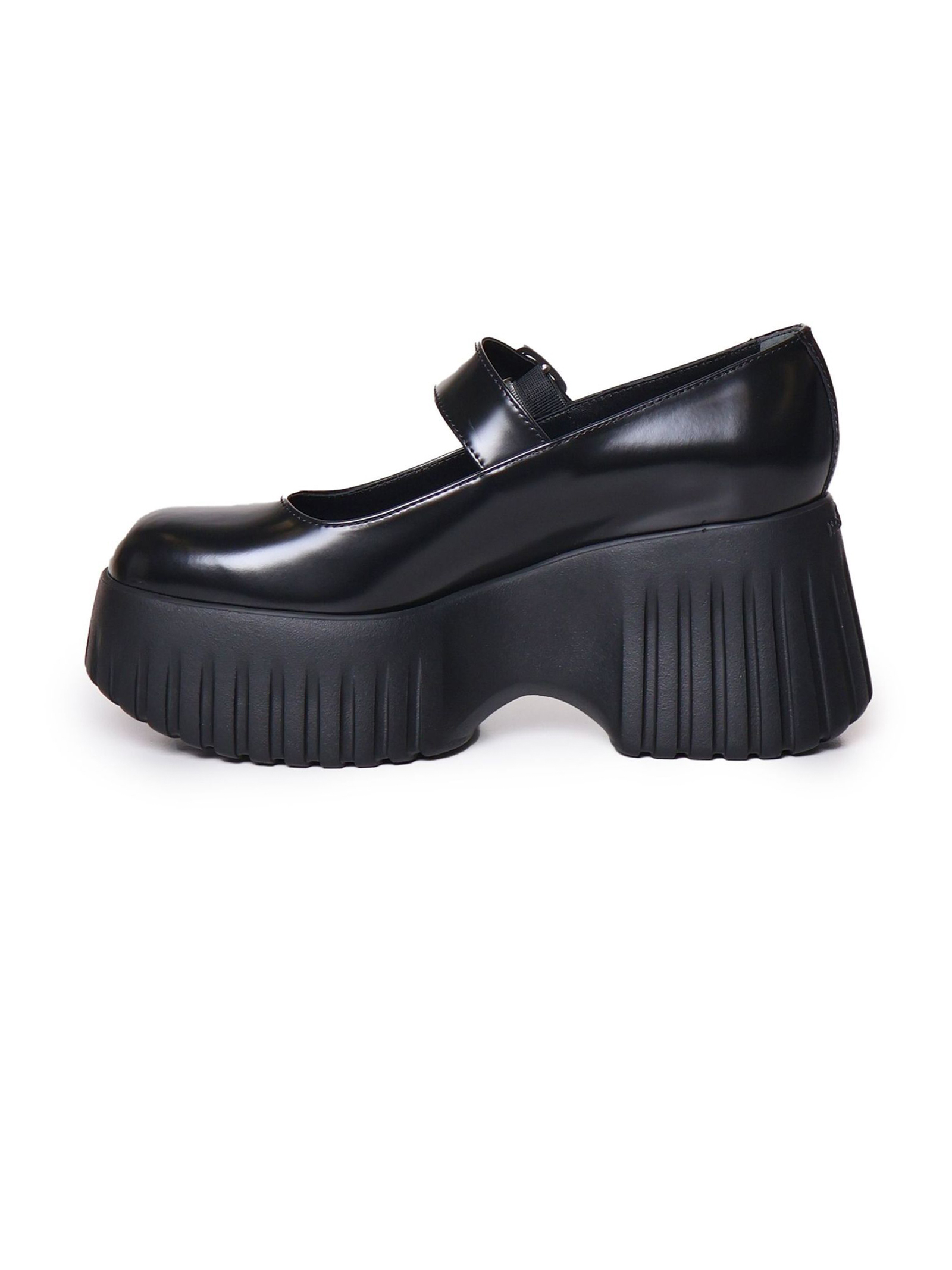 Black Mary Jane brogues