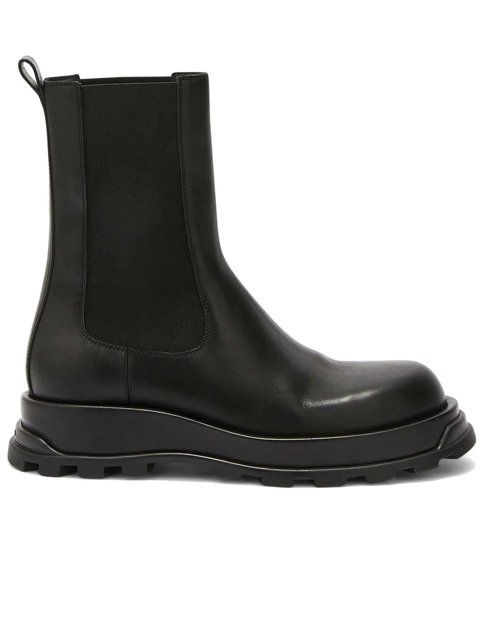 JIL SANDER Ankle boots with zip【2021 AW｜靴