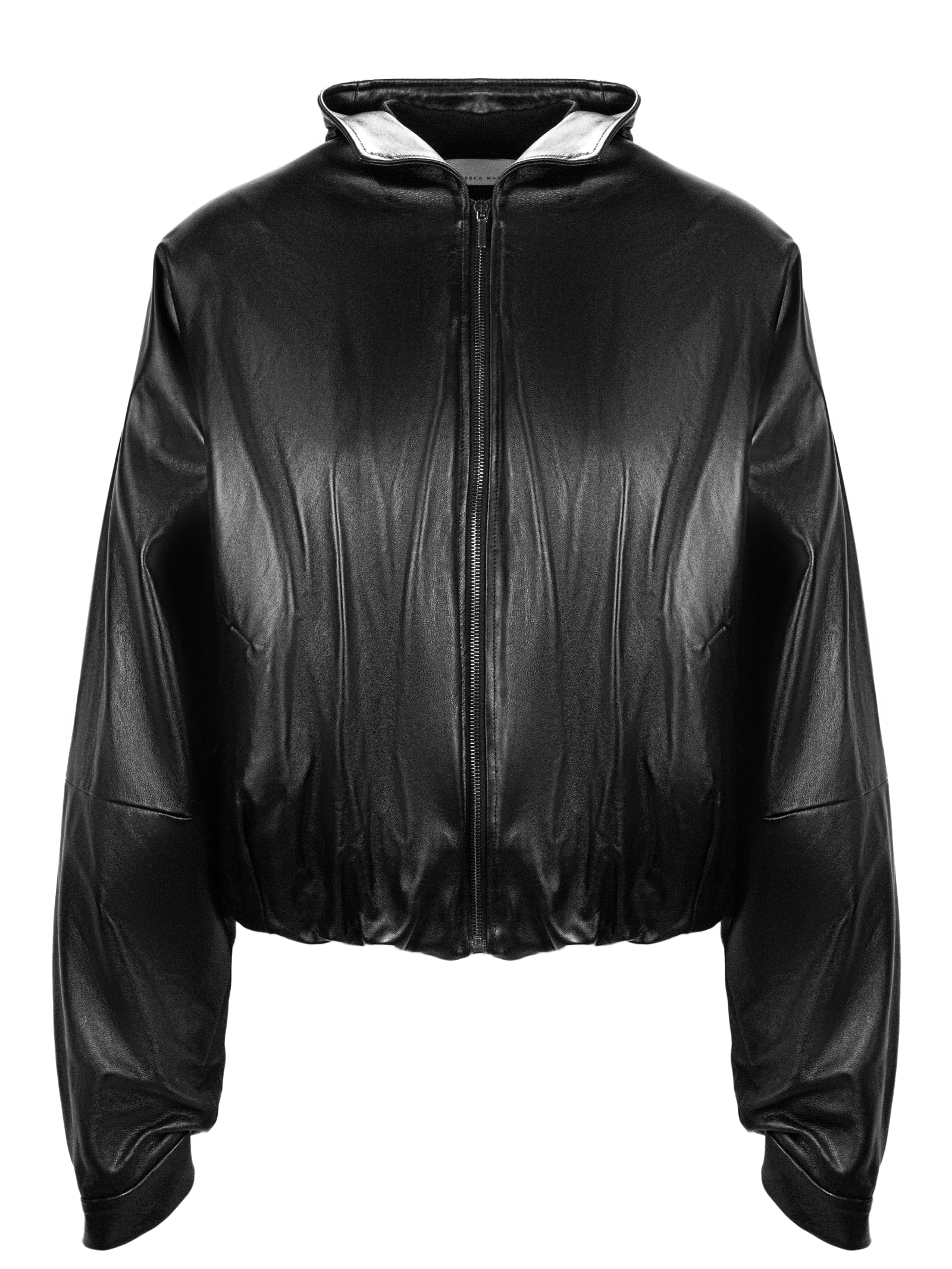 Black leather jacket