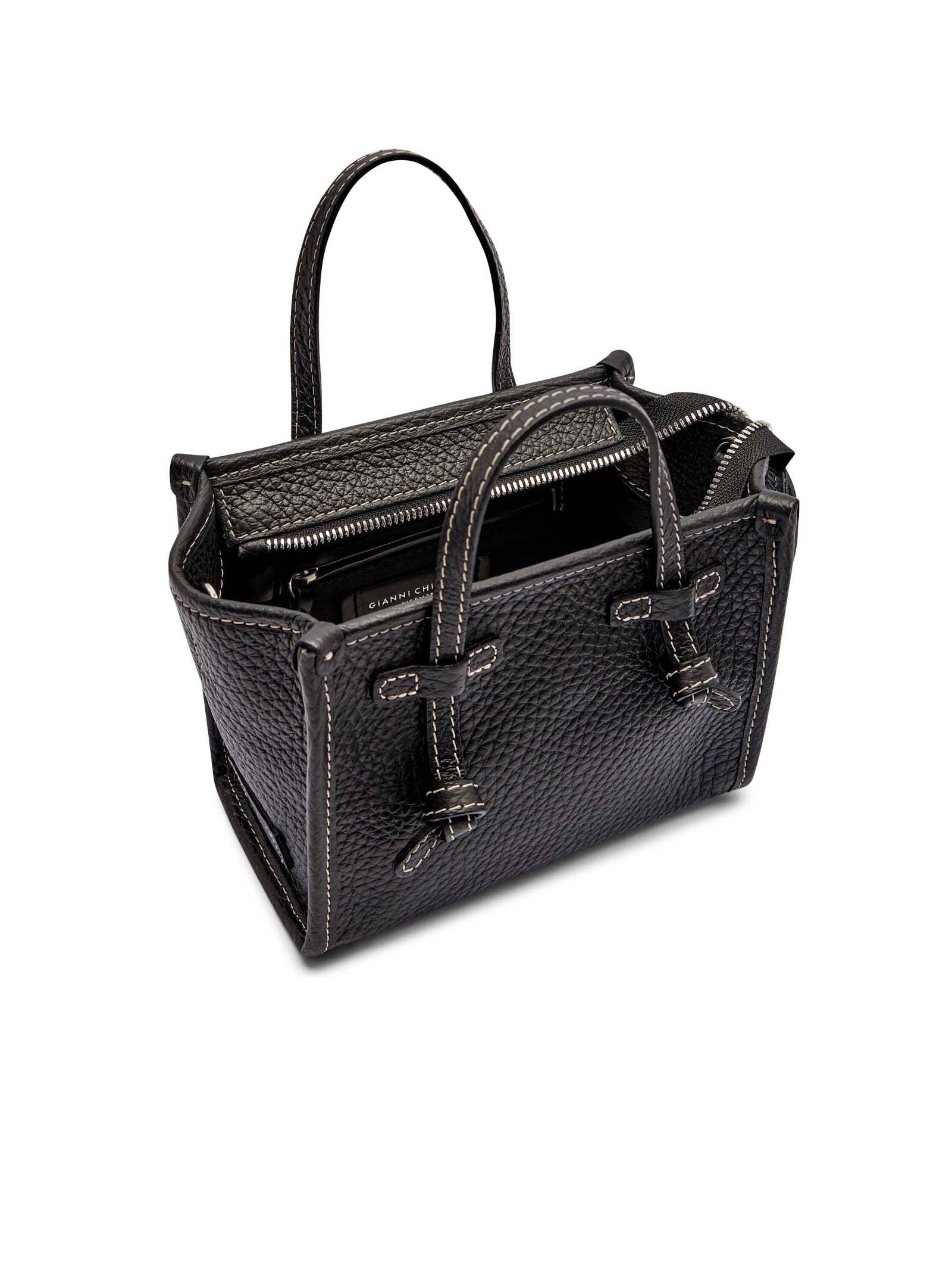 Miss Marcella black leather