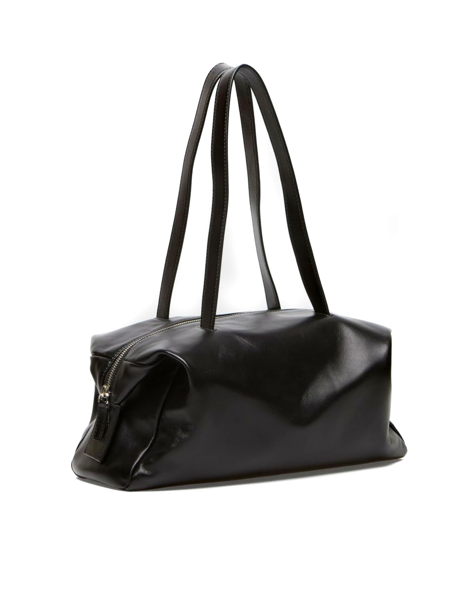 Nappa Borsa Morbida Nera Borsa In Pelle Isa Nappa Nero Carbotti