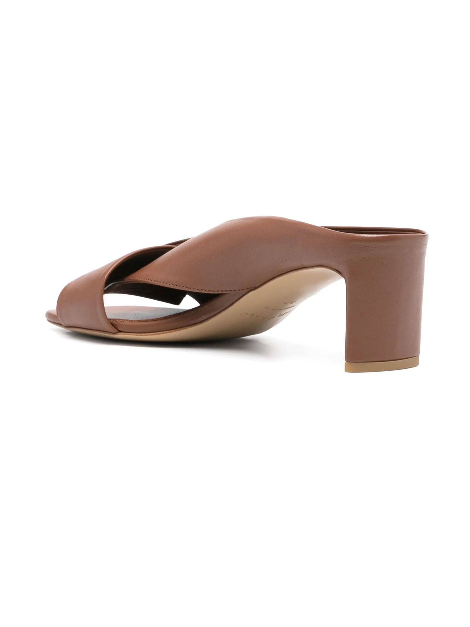 Leather Mules Roberto Del Carlo Calzature Outlet Mules Sandali