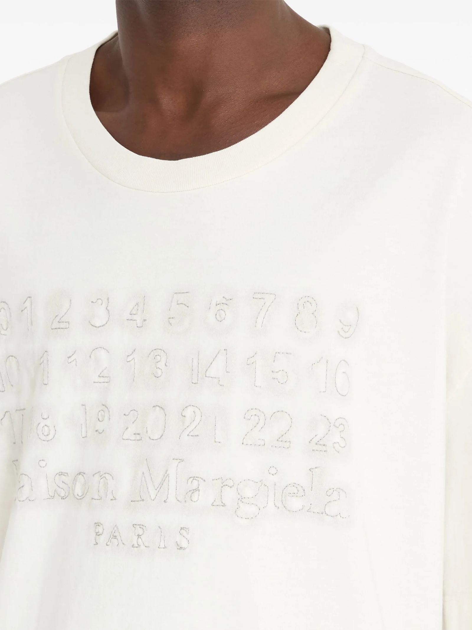 Numbers,Motif T,Shirt - MAISON MARGIELA - Mariodannashop
