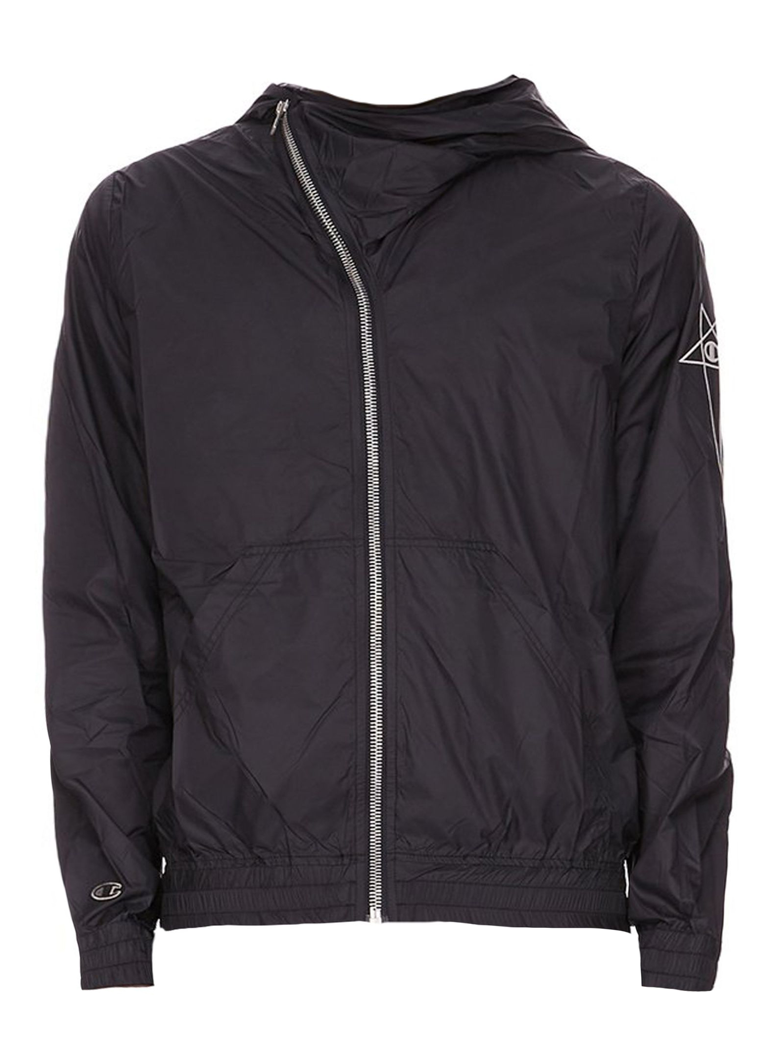 Champion X Rick Owens Mountain in nylon nero RICK OWENS CHAMPION