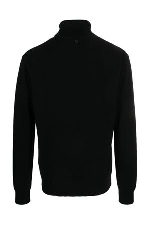 Maglione in misto cashmere e seta nera DONDUP | UT194M00895U002999