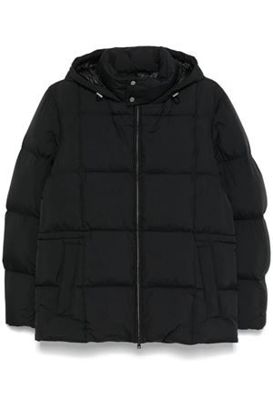 Black hooded puffer jacket HERNO | PI001195U126489300