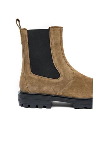 Beige suede Chelsea Ankle Boots HOGAN | HXM6730FM60BYEV624