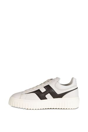 Hogan H-Stripes Sneakers in White and Black HOGAN | HXM6450FE91LE9276O