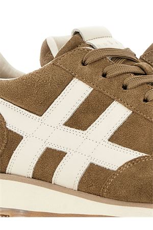 86er sneakers in brown suede HOGAN | HXM6710FP0IUHO9981