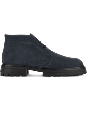 blue leather boots HOGAN | HXM6730FN40HG0U805