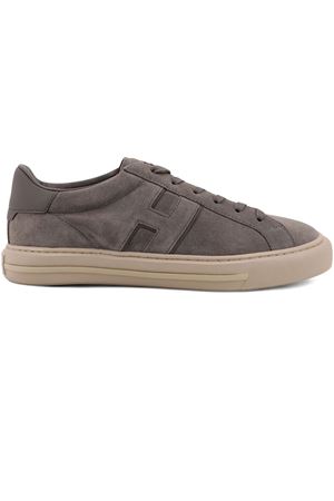 grey leather sneakers HOGAN | HXM6910FU10UHOB804
