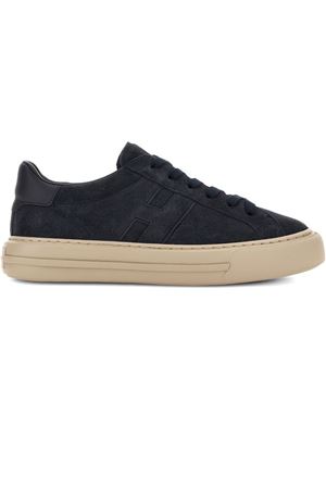 blue leather sneakers HOGAN | HXM6910FU10UHOU801