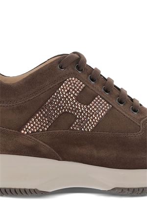 Hogan Interactive Sneakers Brown, HOGAN | HXW00N02011UH60UU0