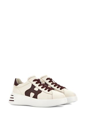 Hogan Rebel Ivory Bordeaux Sneakers HOGAN | HXW5640DN61UAI479F