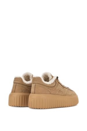Hogan H-Stripes Beige Sneakers HOGAN | HXW6450FN3G6RNC808