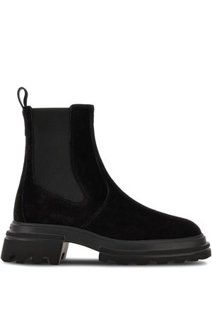 black leather chelsea boots HOGAN | HXW6740FM0IBYEB999