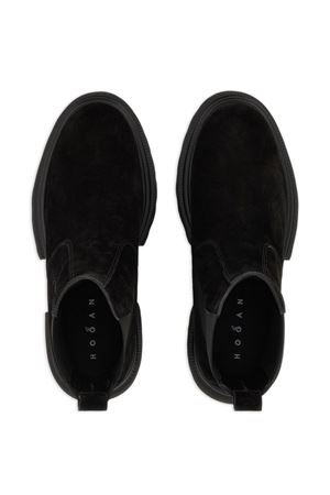 black leather chelsea boots HOGAN | HXW6740FM0IBYEB999