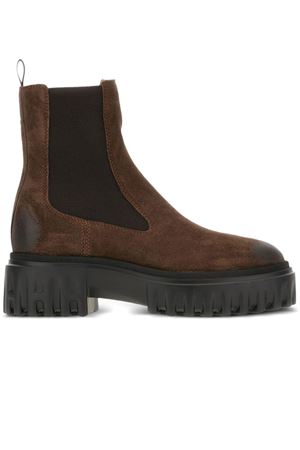 stivaletto in pelle marrone HOGAN | HXW7000FV30BYES610