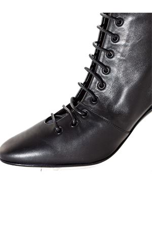 Black leather high heels ankle boots ALEVI | L25W7004N1043997BLACK