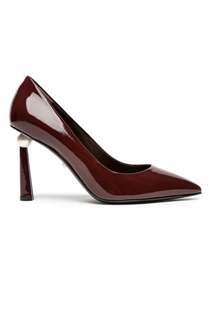 Burgundy patent leather pumps ALEVI | L26W4001R1261345MERLOT