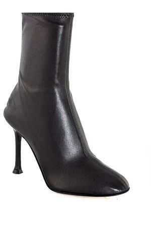 Black leather high heels ankle boots ALEVI | L26W7008R1044997BLACK