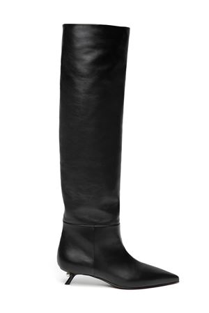 Black calfskin high boot ALEVI | L26W9002F1245997BLACK