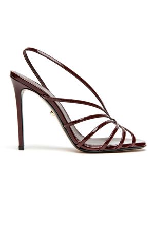 Sandal in burgundy patent leather ALEVI | L26WC001U1261345MERLOT