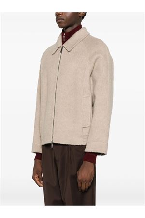 Beige wool and cashmere jacket AMARANTO | B6F0009FU12M