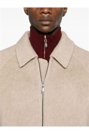Beige wool and cashmere jacket AMARANTO | B6F0009FU12M