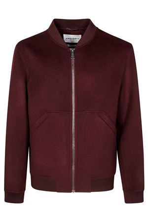 Bordeaux wool and cashmere jacket AMARANTO | B6F0011FU39M