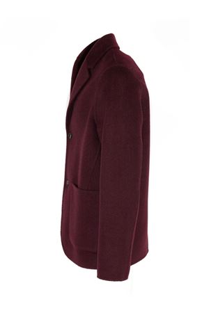 Giacca in misto lana e cashmere bordeaux AMARANTO | B6F0012FU39M