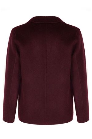 Giacca in misto lana e cashmere bordeaux AMARANTO | B6F0012FU39M
