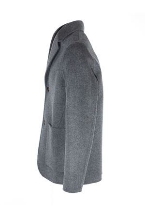 Giacca in misto lana e cashmere grigio AMARANTO | B6F0012FU95M