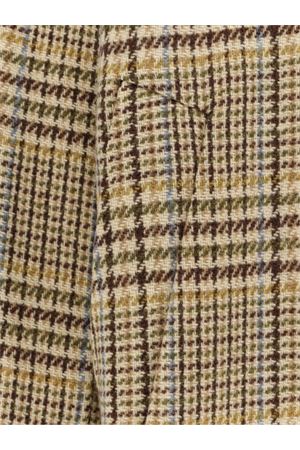 Checked wool blend coat AMARANTO | B6F0025FFNOCCIOLA