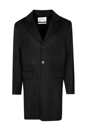 Black wool and cashmere coat AMARANTO | B6F0027A99
