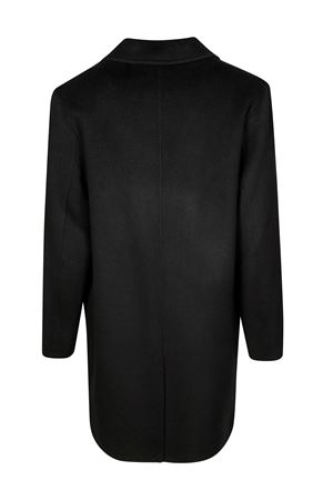 Black wool and cashmere coat AMARANTO | B6F0027A99