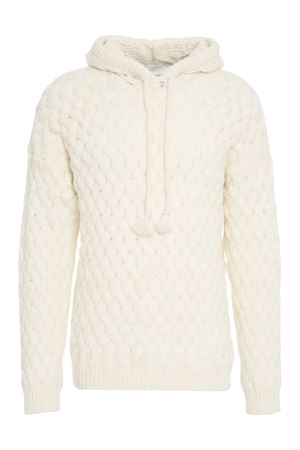 White wool and cashmere blend jumper AMARANTO | B9F0030FU03M
