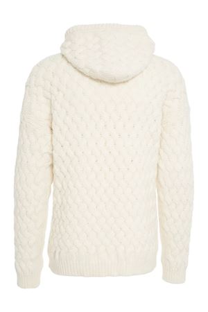 White wool and cashmere blend jumper AMARANTO | B9F0030FU03M