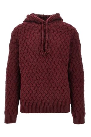 Bordeaux wool and cashmere blend jumper AMARANTO | B9F0030FU39M