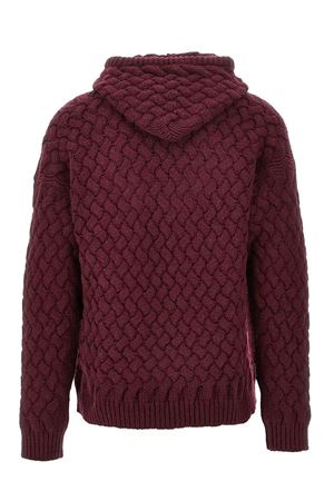 Bordeaux wool and cashmere blend jumper AMARANTO | B9F0030FU39M