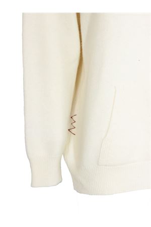 White wool jumper AMARANTO | B9F0036FU03M