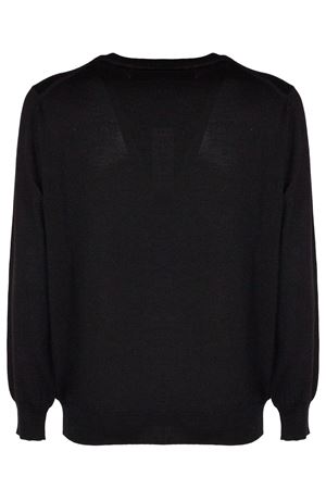 Maglia in lana nera AMARANTO | B9F0046A99