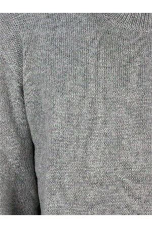 Maglia in lana e cashmere grigia AMARANTO | B9F0103FU93M