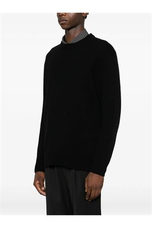 Black wool and cashmere blend jumper AMARANTO | B9F0104A99