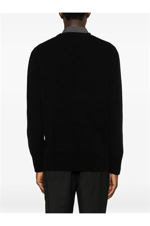 Black wool and cashmere blend jumper AMARANTO | B9F0104A99