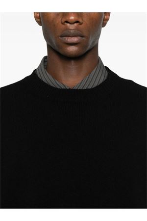 Black wool and cashmere blend jumper AMARANTO | B9F0104A99