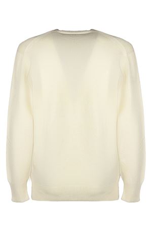 Maglia in lana e cashmere bianca AMARANTO | B9F0104FU03M