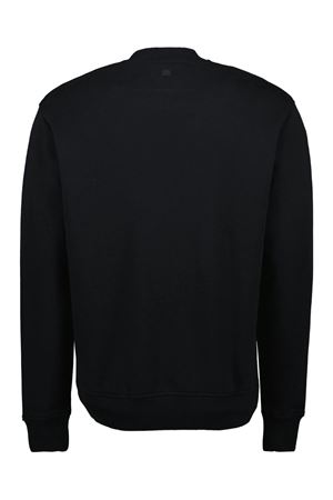 Felpa nera in cotone organico AMI | BFUSW035730001