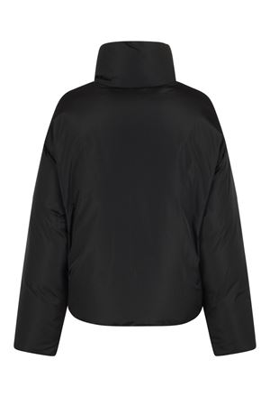 Black Down jacket in technical taffetas AMI | HJK818PL0039001