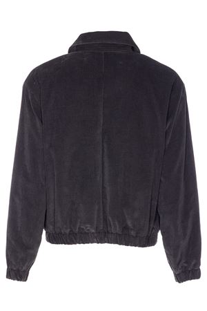 Padded zipped jacket in fine corduroy velvet AMI | HJK830CO0089020